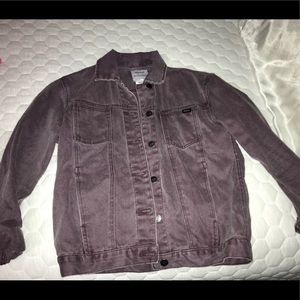 Purple RVCA Jean Jacket